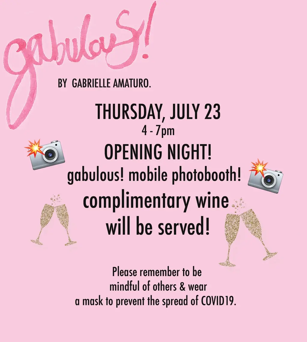 gabulous! Popup Shop Event Details